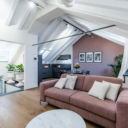 Attico Di Lusso 5 Stelle Con Terrazzo San Giorgio Апартаменты Генуя