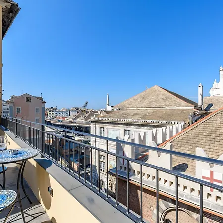 Appartamento Attico Di Lusso 5 Stelle Con Terrazzo San Giorgio Genova